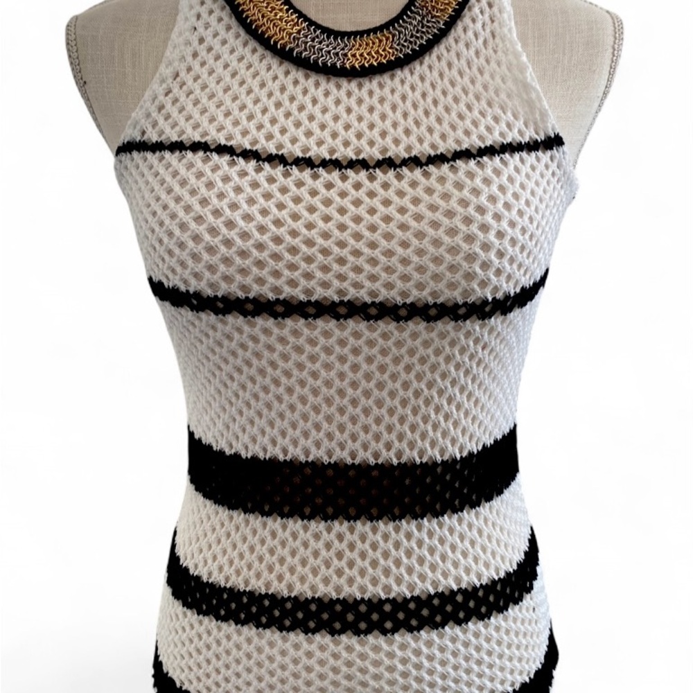 Ermanno Scervino back and white top